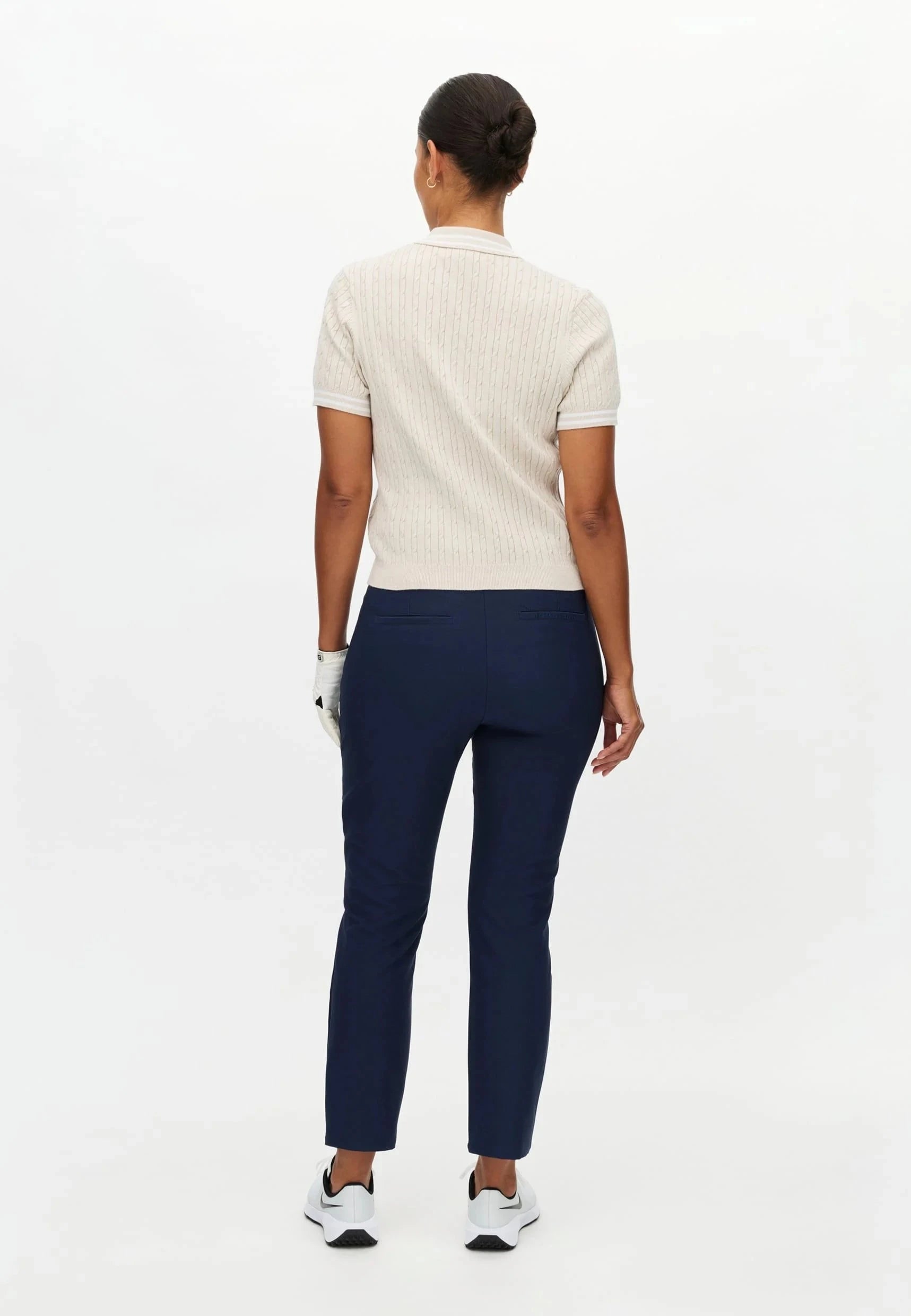 Rohnisch Pantalon Clubhouse Highwater Femme Navy 2026