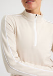 Rohnisch Pull AMIE Demi Zip beige