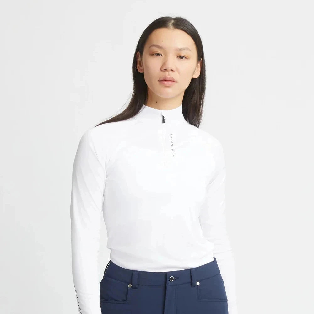 Rohnisch pull demi zip ADDY BLANC