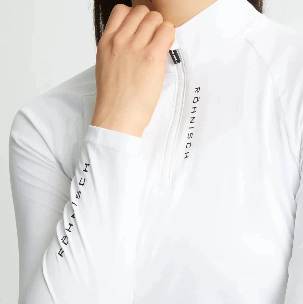 Rohnisch pull demi zip ADDY BLANC