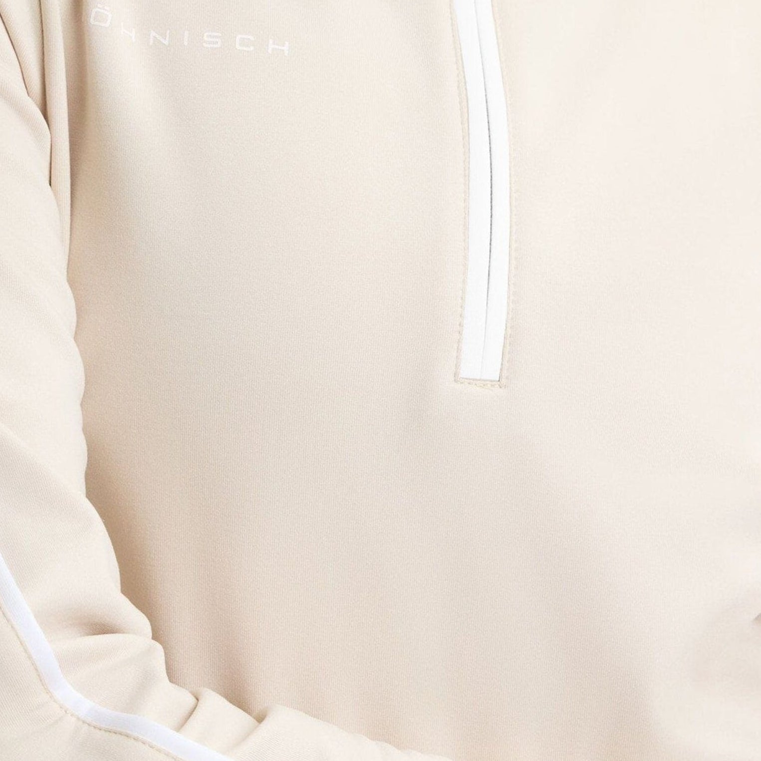 Rohnisch Pull AMIE Demi Zip beige