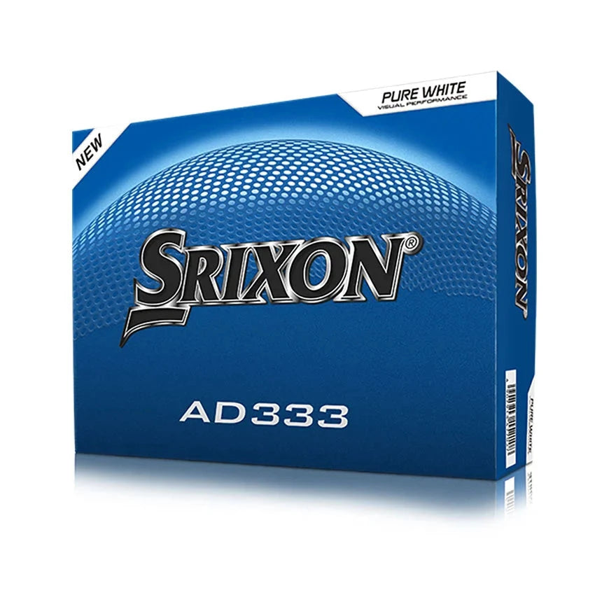 Srixon Balles AD333 2026 Pure White (boite de 12)