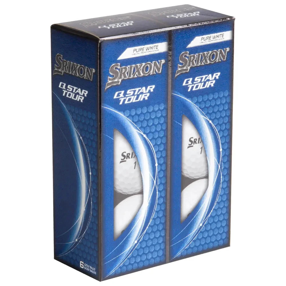 Srixon Balles Q-Star Tour White (boite de 6)