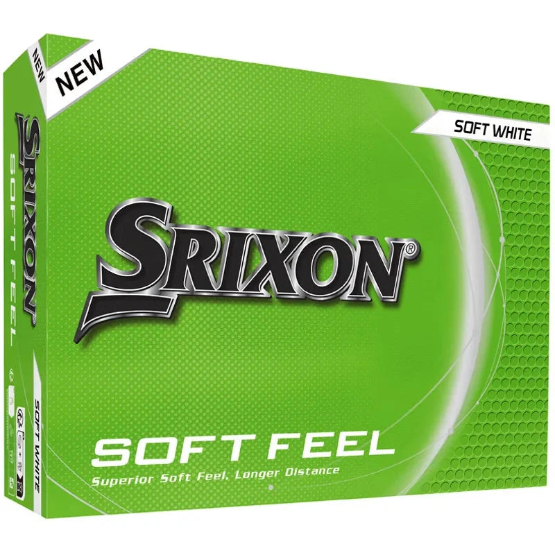 Srixon Balles Soft Feel Blanche (boite de 12 balles) New 2025