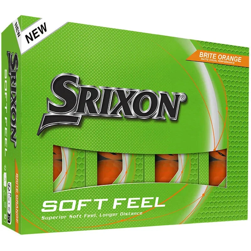 Srixon Balles Soft Feel Brite Orange (boite de 12 balles) New 2025