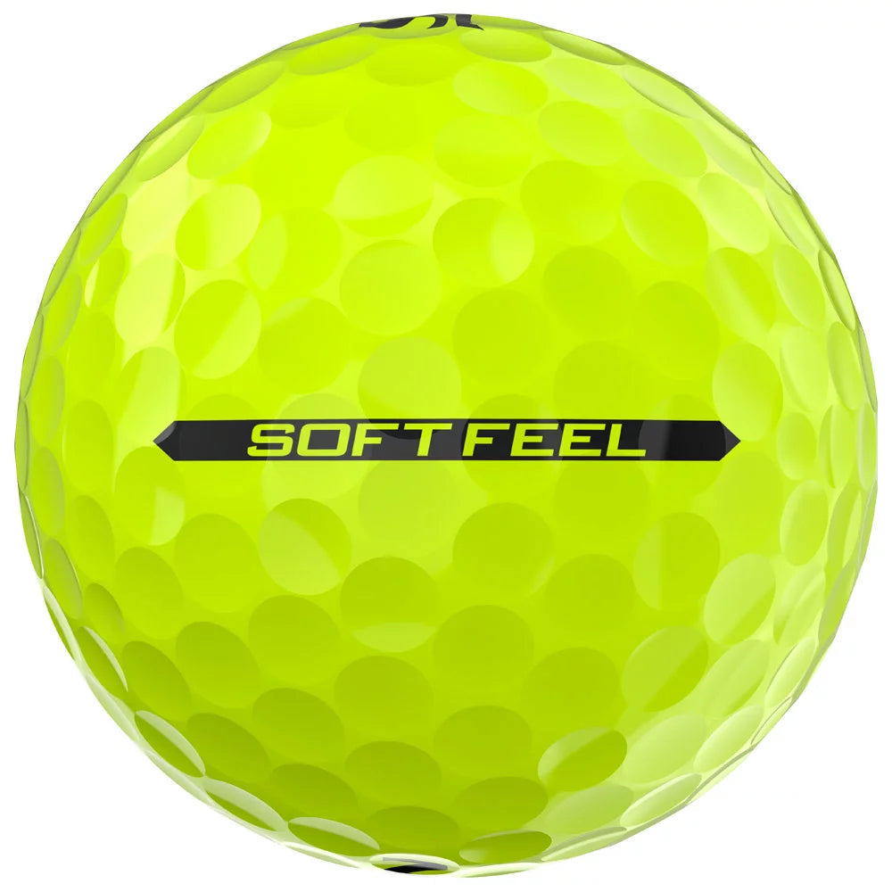 Srixon Balles Soft Feel Jaune