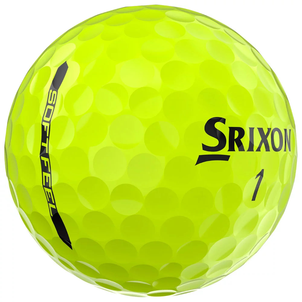 Srixon Balles Soft Feel Jaune
