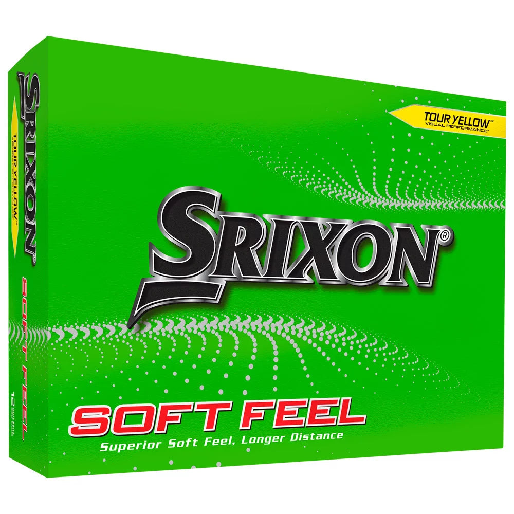 Srixon Balles Soft Feel Jaune