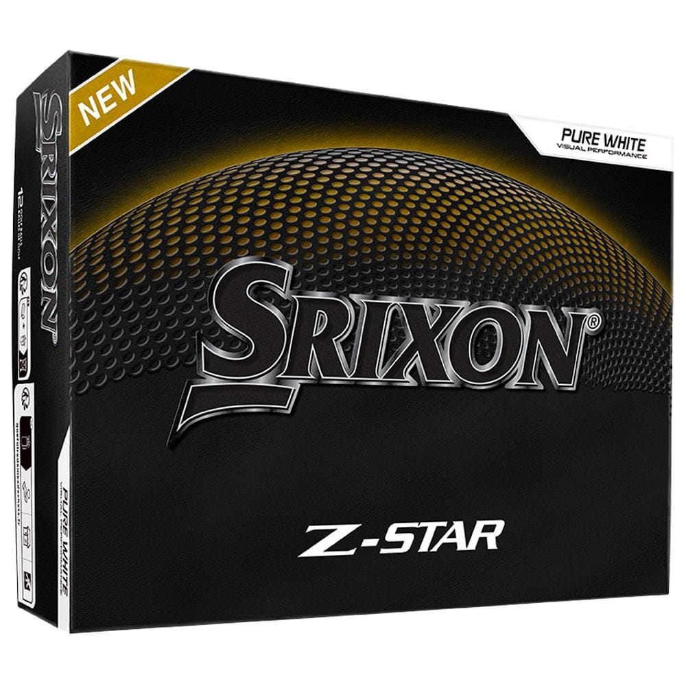 Srixon Balles Z Star Blanche 2025 (boite de 12 balles)