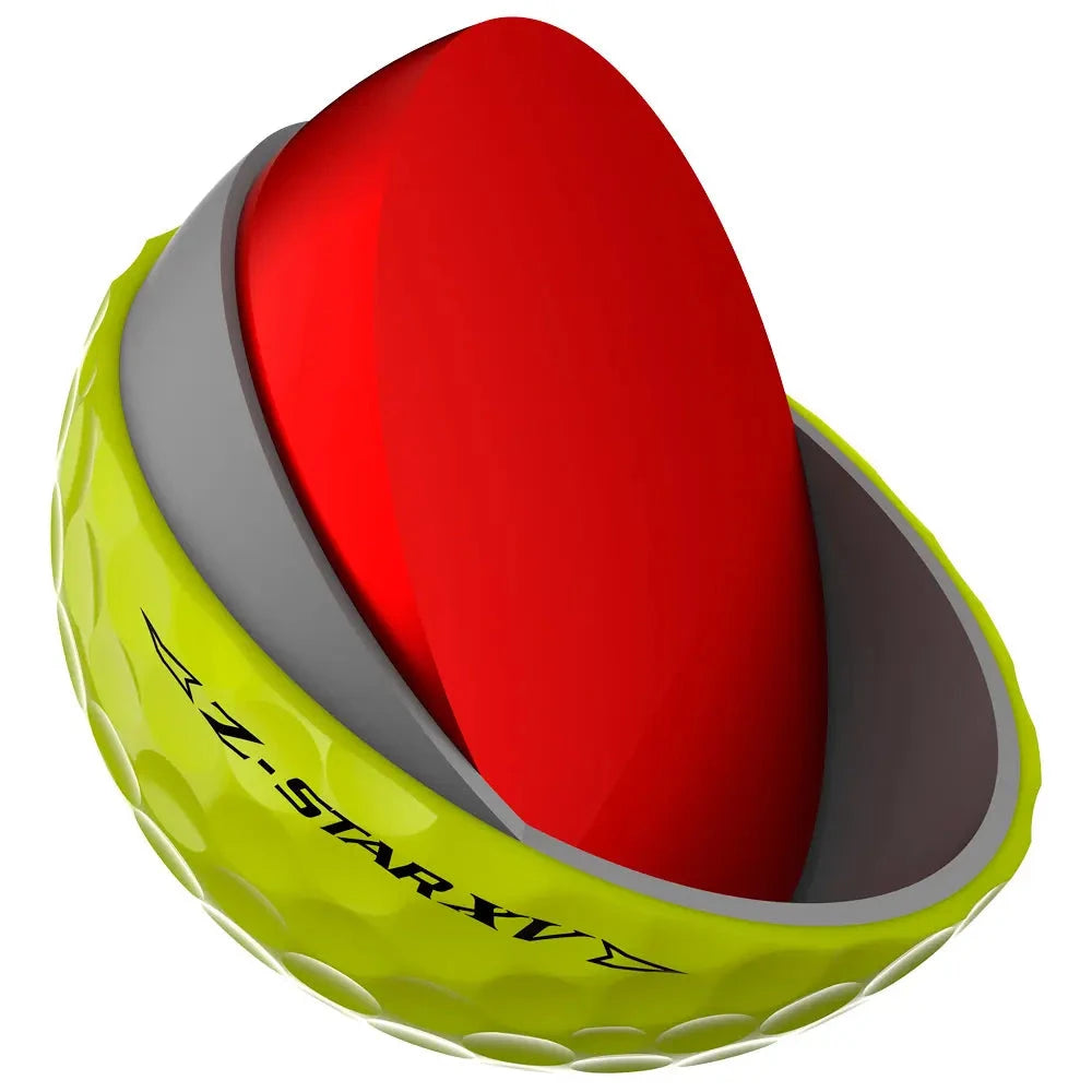 Srixon Balles Z Star XV Jaune (Boite de 12 balles)