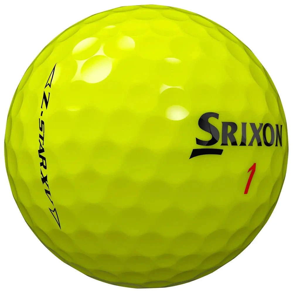 Srixon Balles Z Star XV Jaune (Boite de 12 balles)