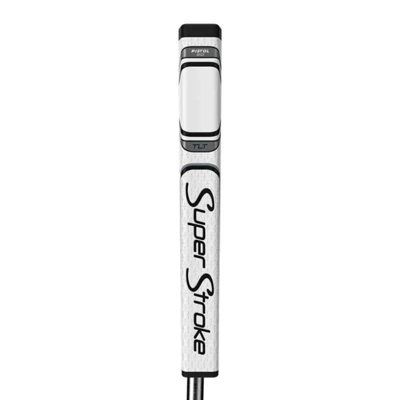 SuperStroke Grip Zenergy TLT Off-Axis Pistol 2.0 White/Silver