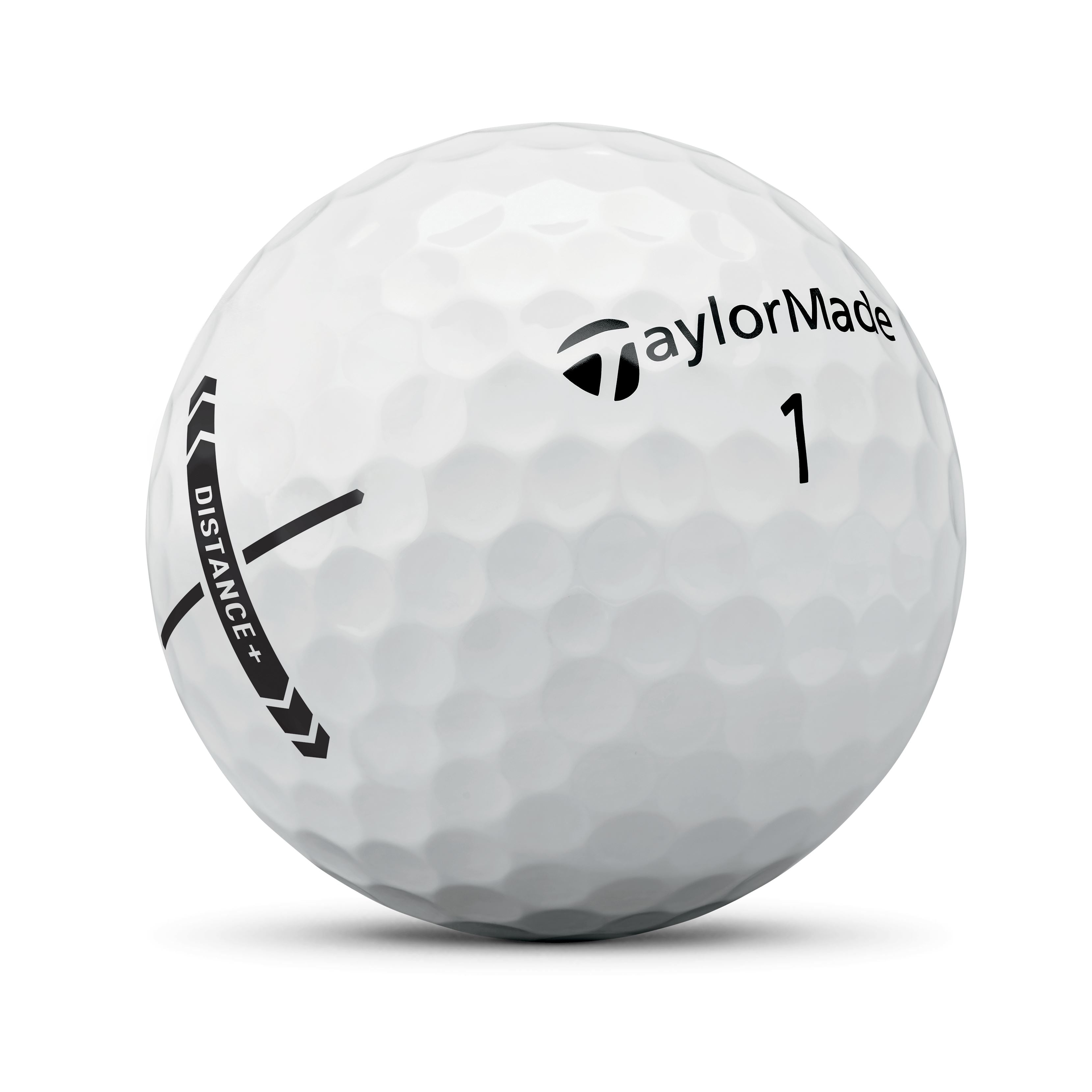 TaylorMade Balles Distance + Blanche 2025 (boite de 12)