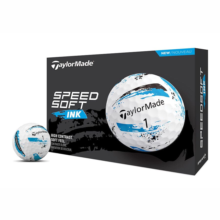 TaylorMade Balles SpeedSoft Ink (Boite de 12)
