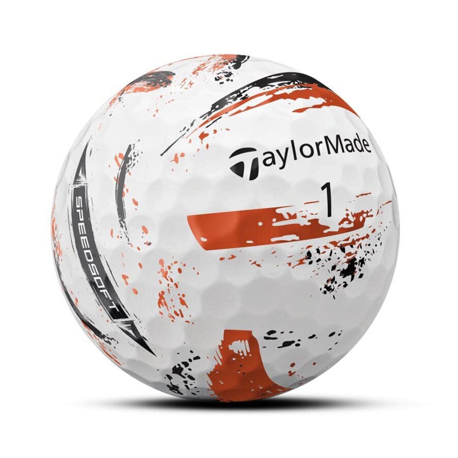 TaylorMade Balles SpeedSoft Ink Multi (Boite de 12)