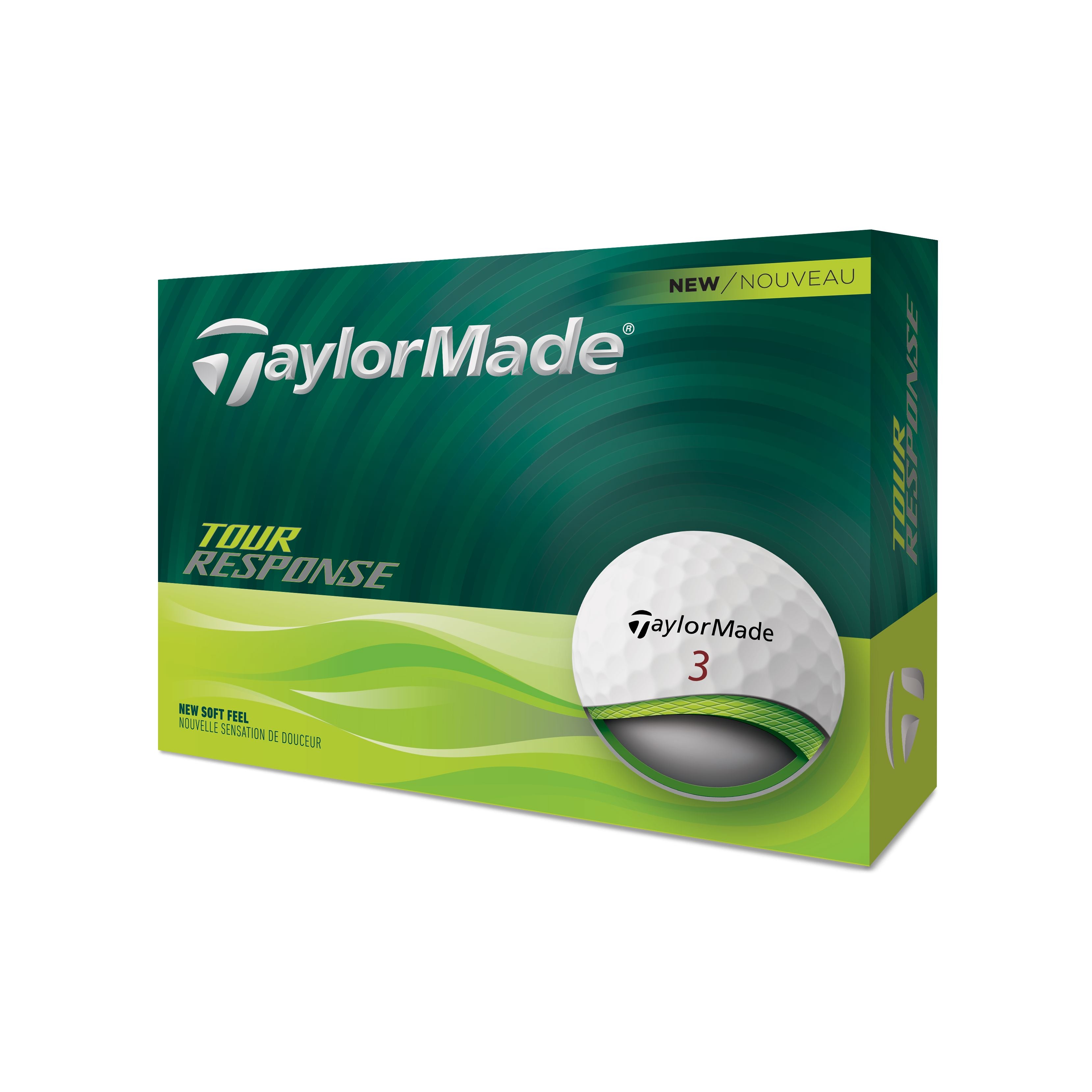TaylorMade Balles Tour Response 2025 (Boite de 12)