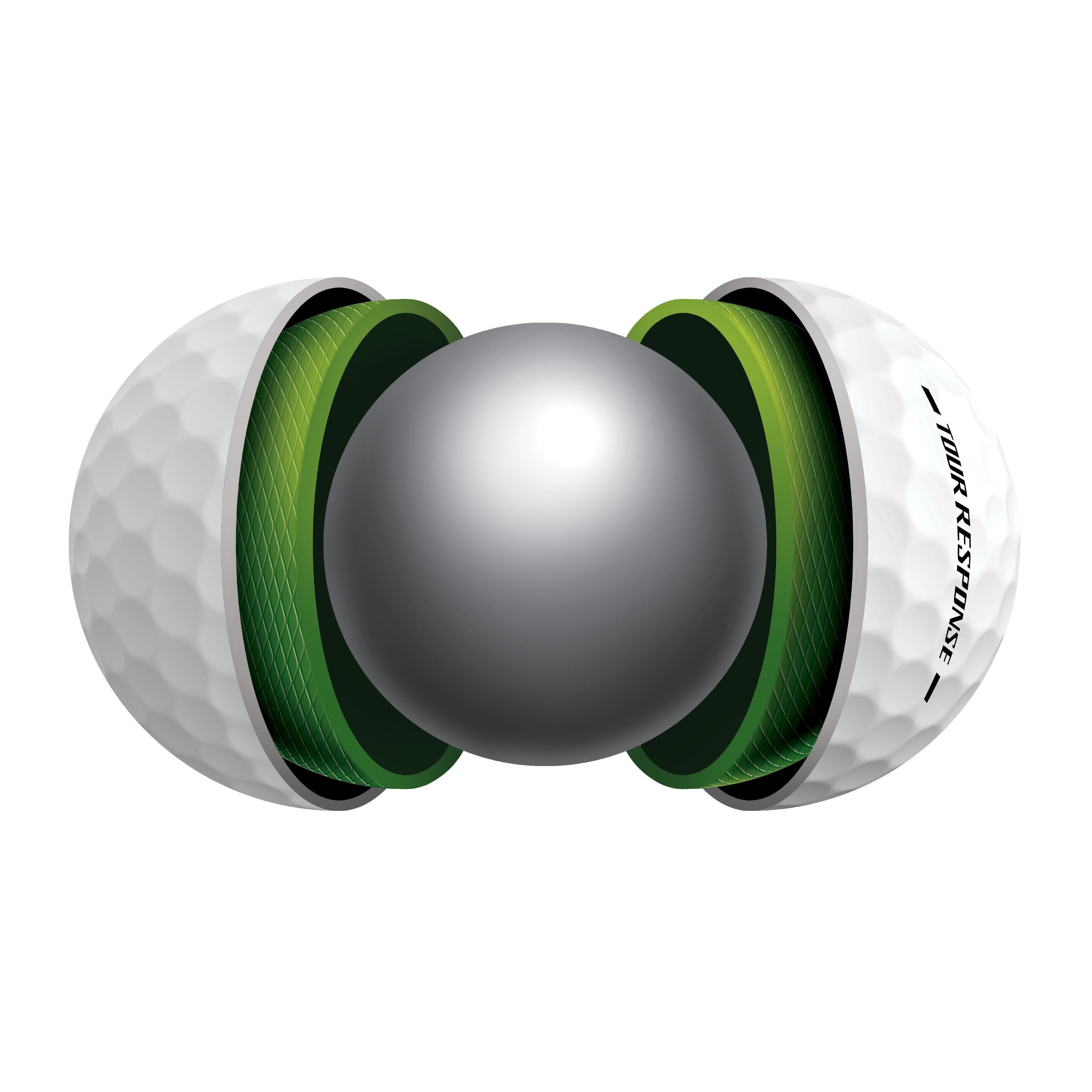 TaylorMade Balles Tour Response 2025 (Boite de 12)