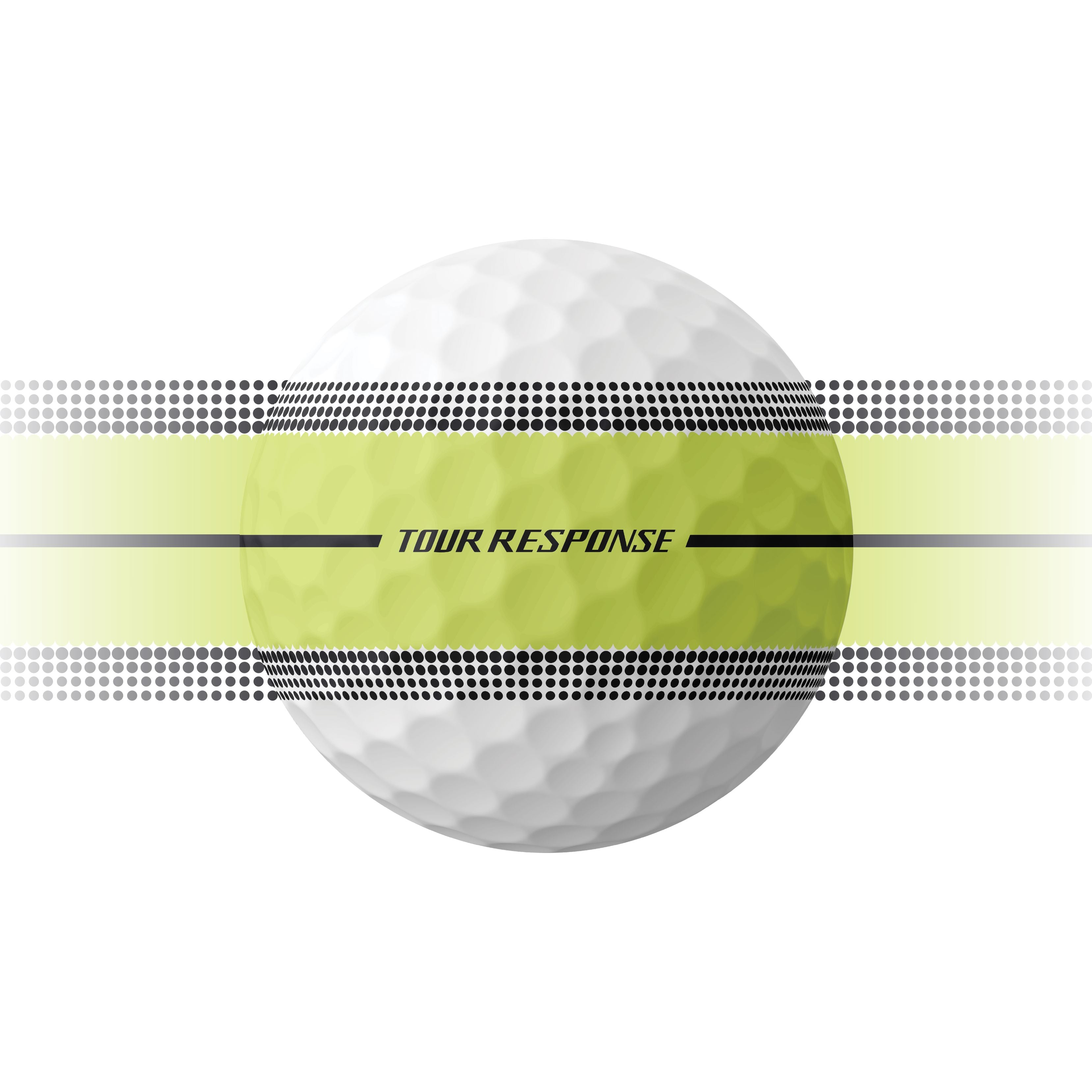 TaylorMade Balles Tour Response STRIPE 2025 (Boite de 12)