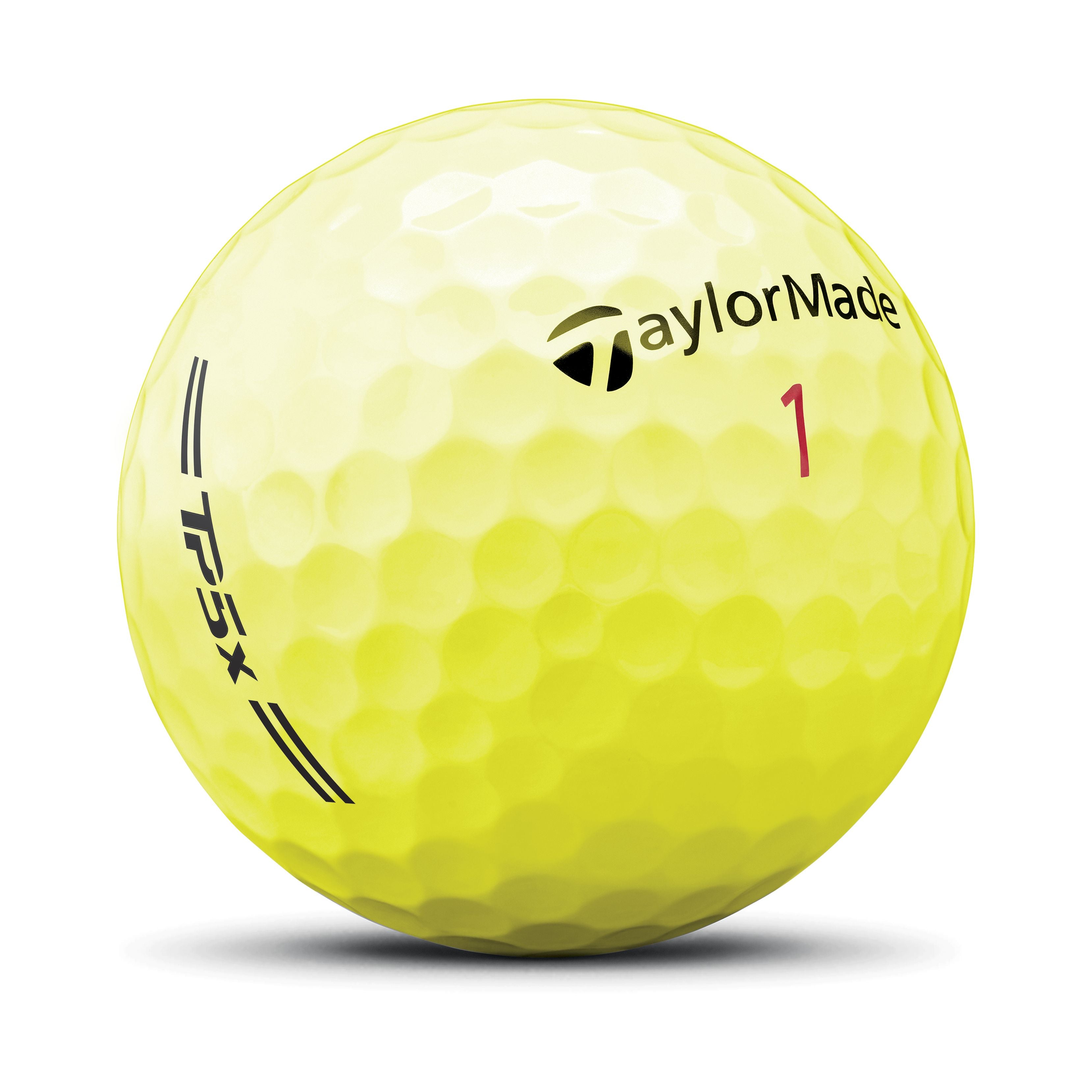 TAYLORMADE BALLES TP5X Jaune 2026 (boite de 12)