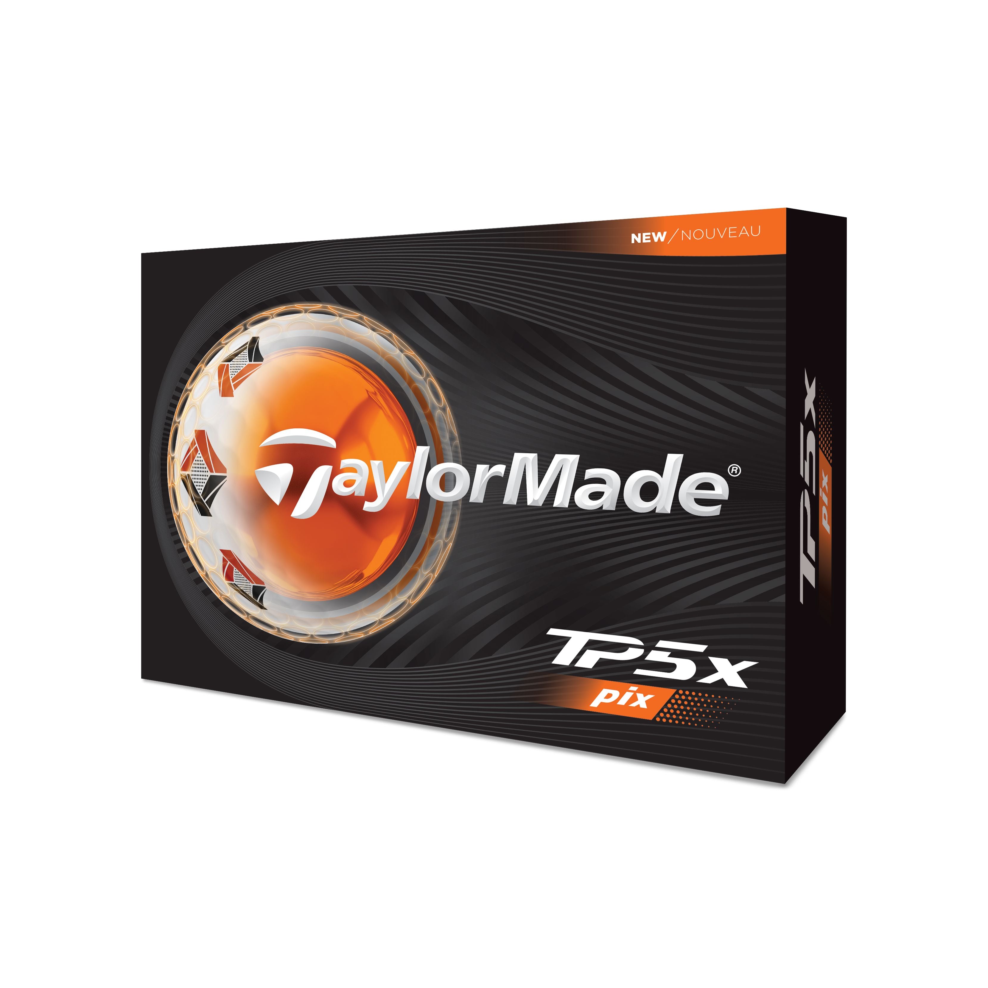 TAYLORMADE BALLES TP5X PIX 2026 (boite de 12)