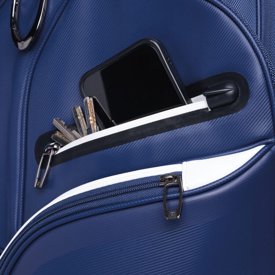 TaylorMade sac de golf Deluxe Bleu marine Blanc