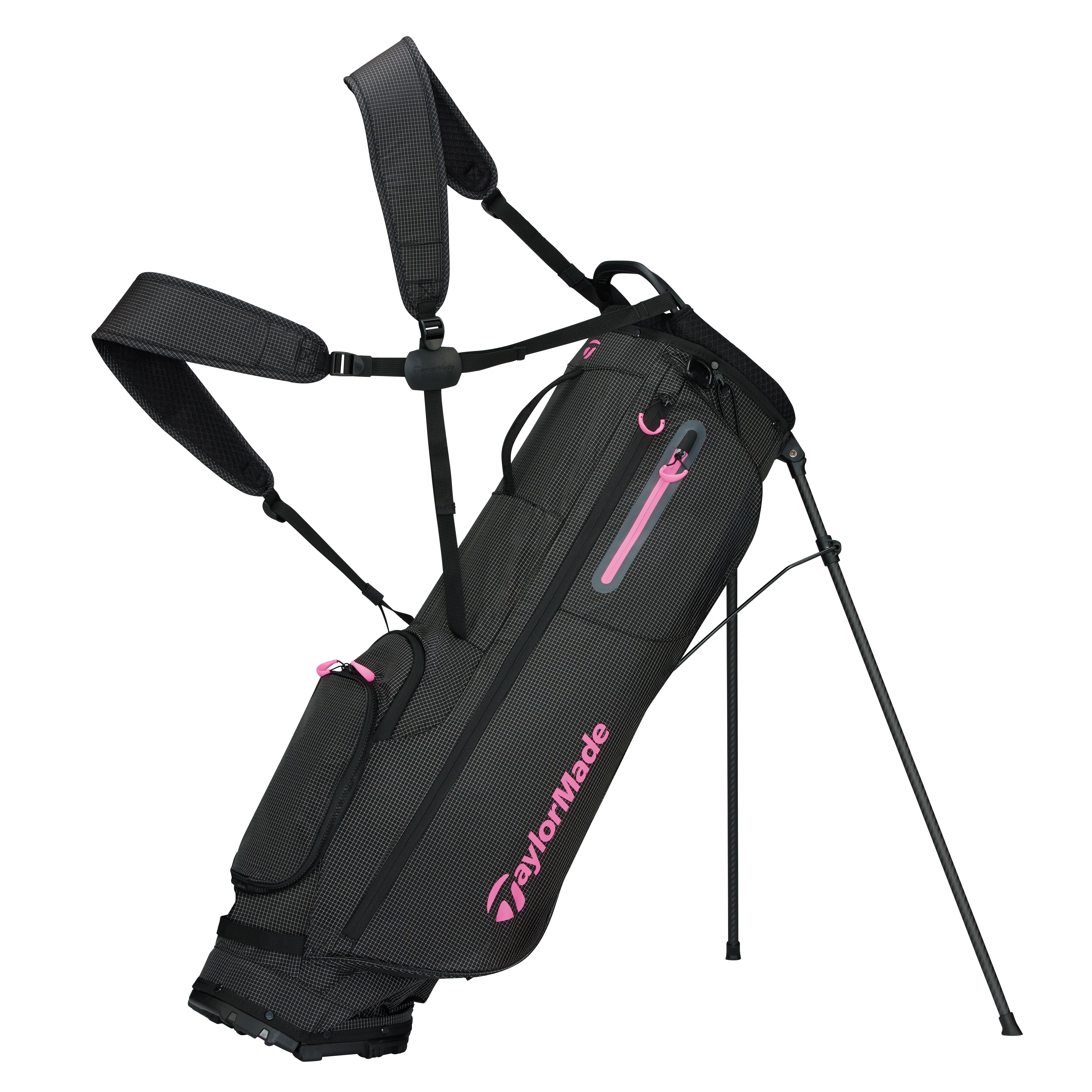 TaylorMade Sac Trépied FlexTech SuperLite Gris/Rose 2026