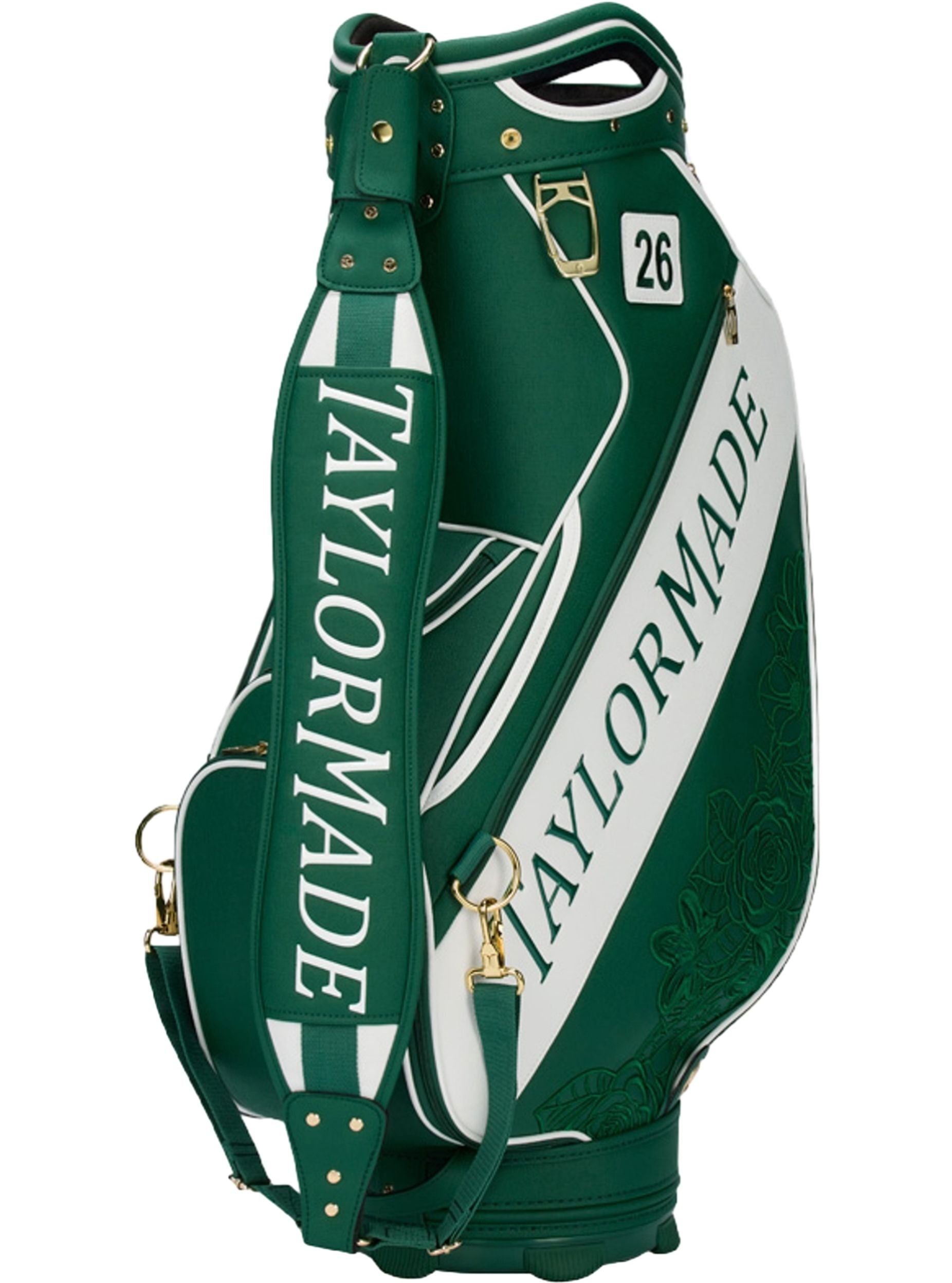TaylorMade Sac Masters Staff Edition limitée 2026 : broderies azalées