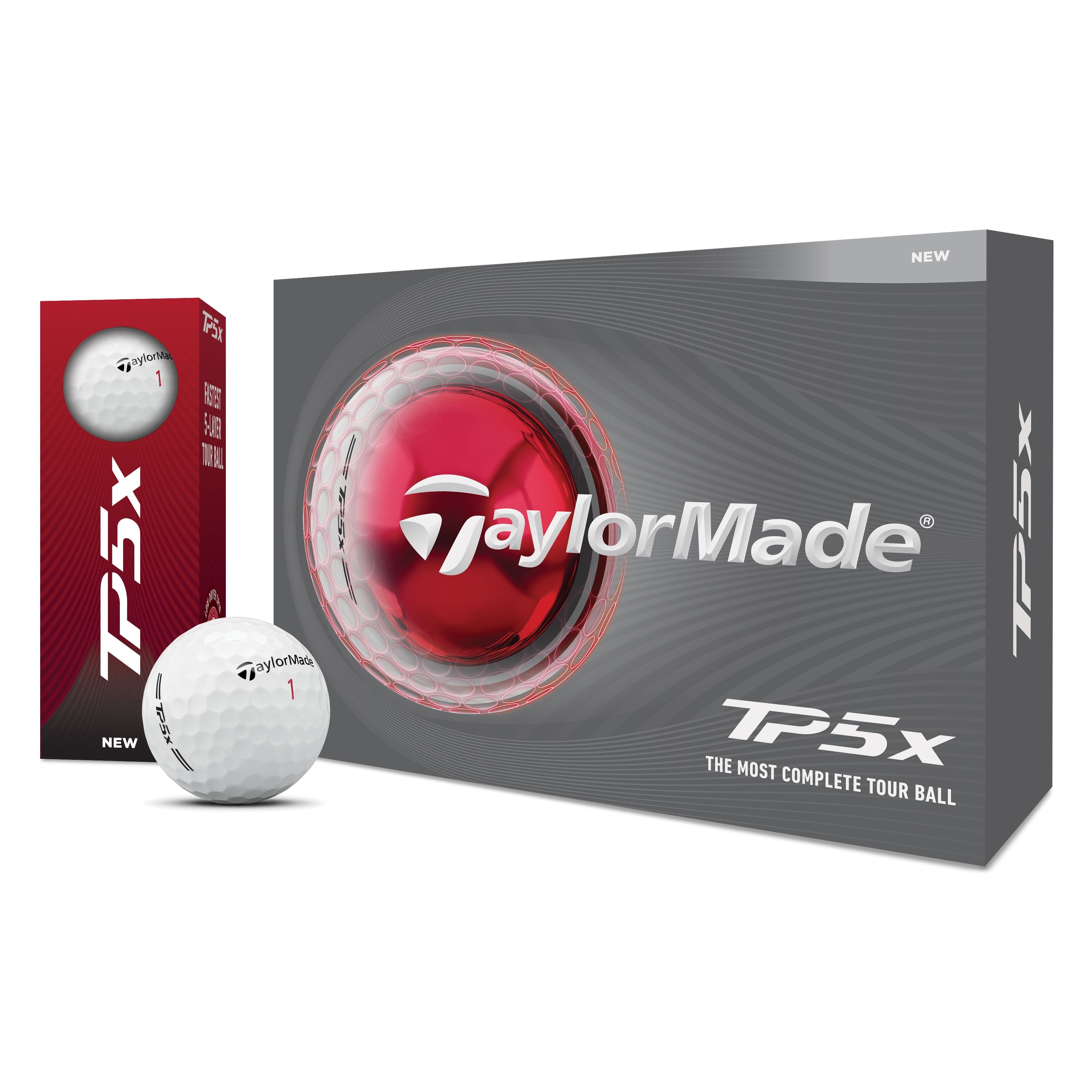 TaylorMade TP5X Logotées