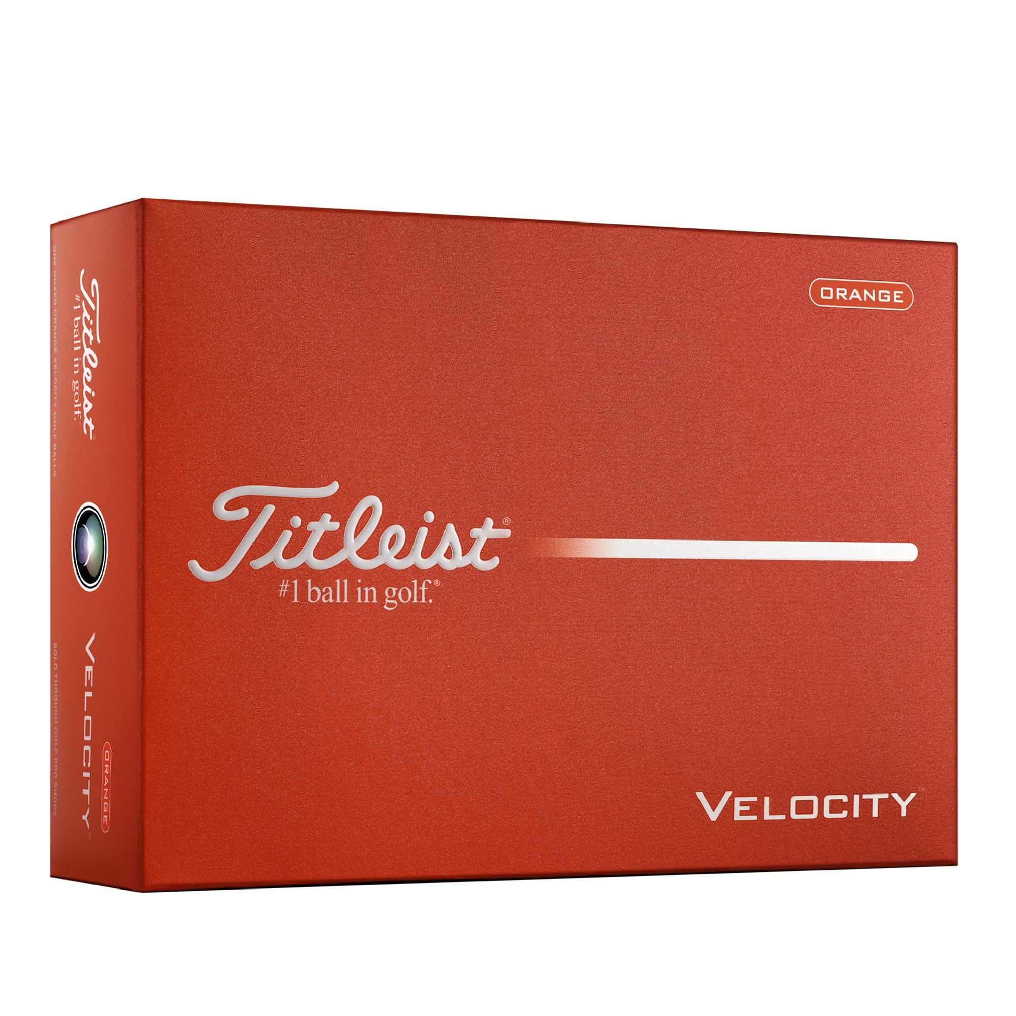 Titleist Balles Velocity Orange 2026 (boite de 12)