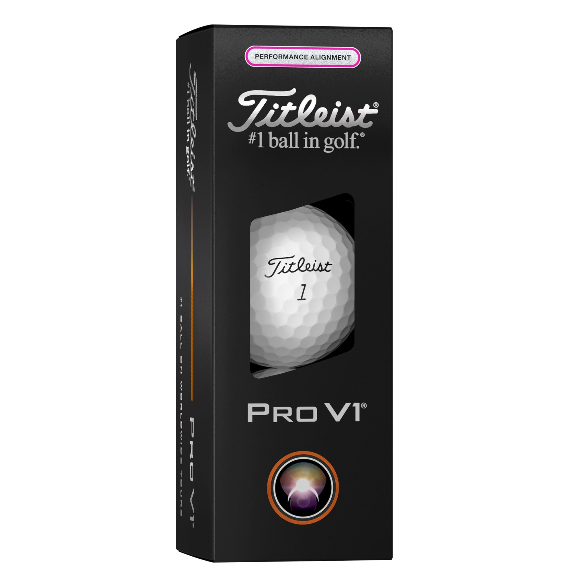 Titleist PRO V1 2025 AIM Performance Alignement (boite de 12)