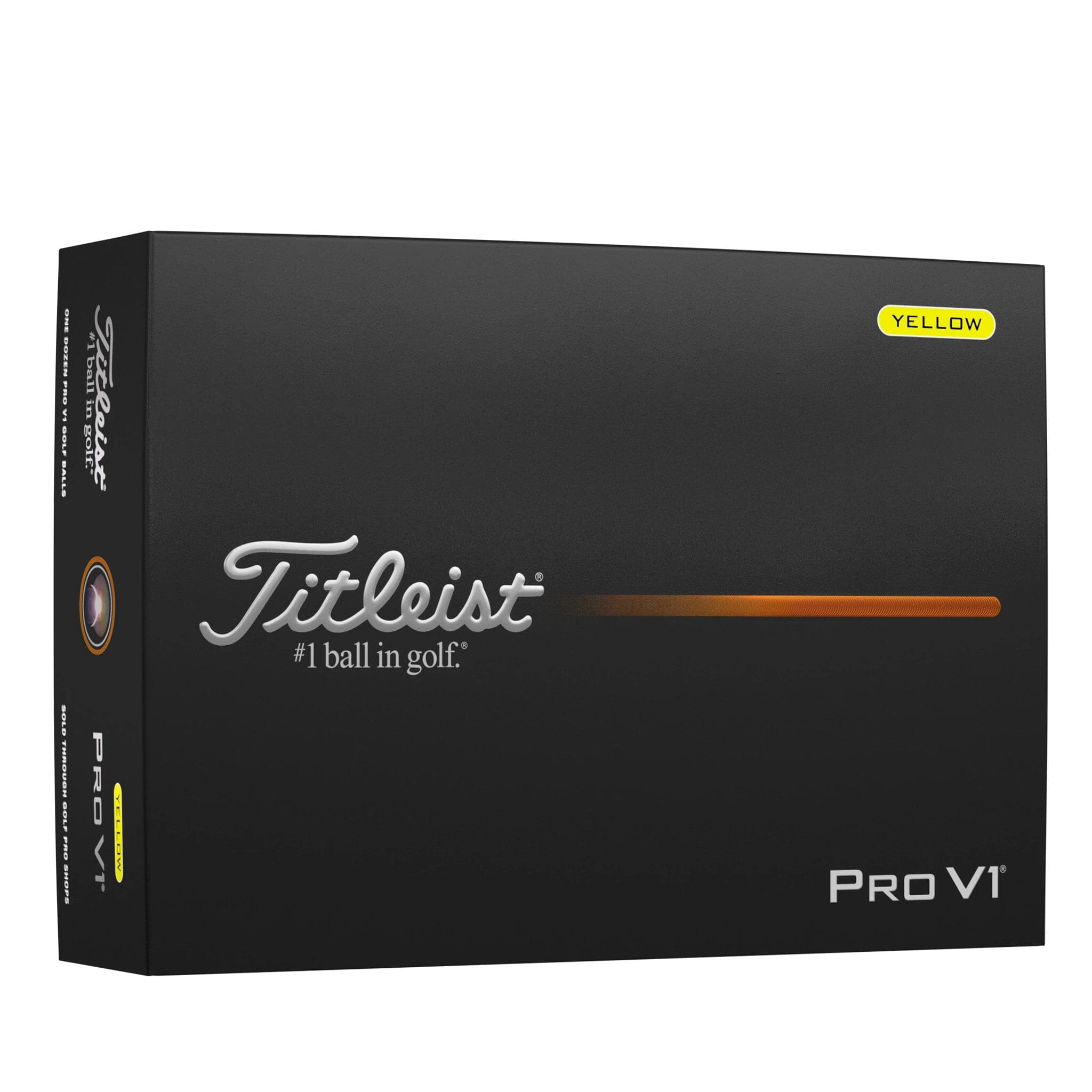 Titleist PRO V1 Jaune 2025 (boite de 12)
