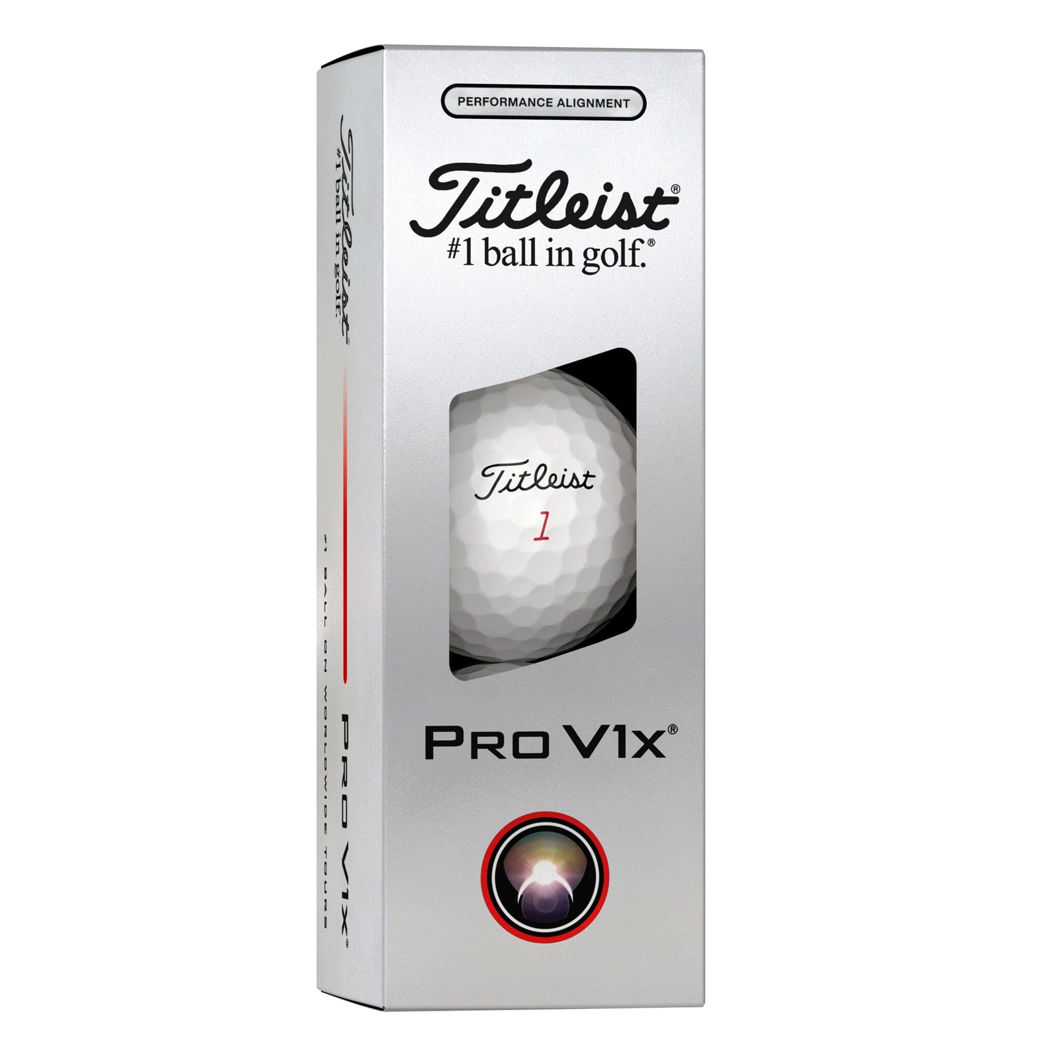 Titleist PRO V1X 2025 AIM Performance Alignement (boite de 12)