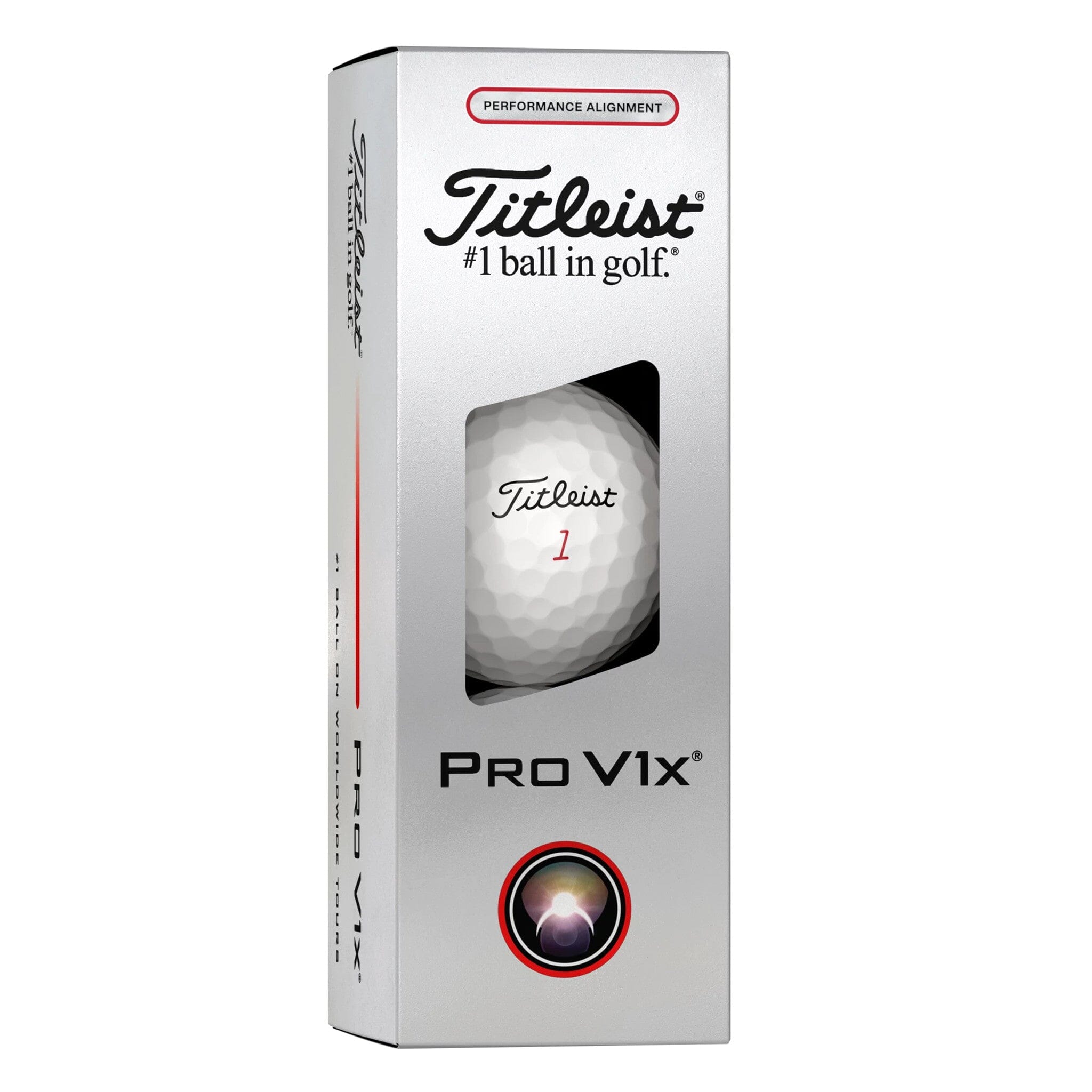 Titleist PRO V1X 2025 AIM Performance Alignement (boite de 12)