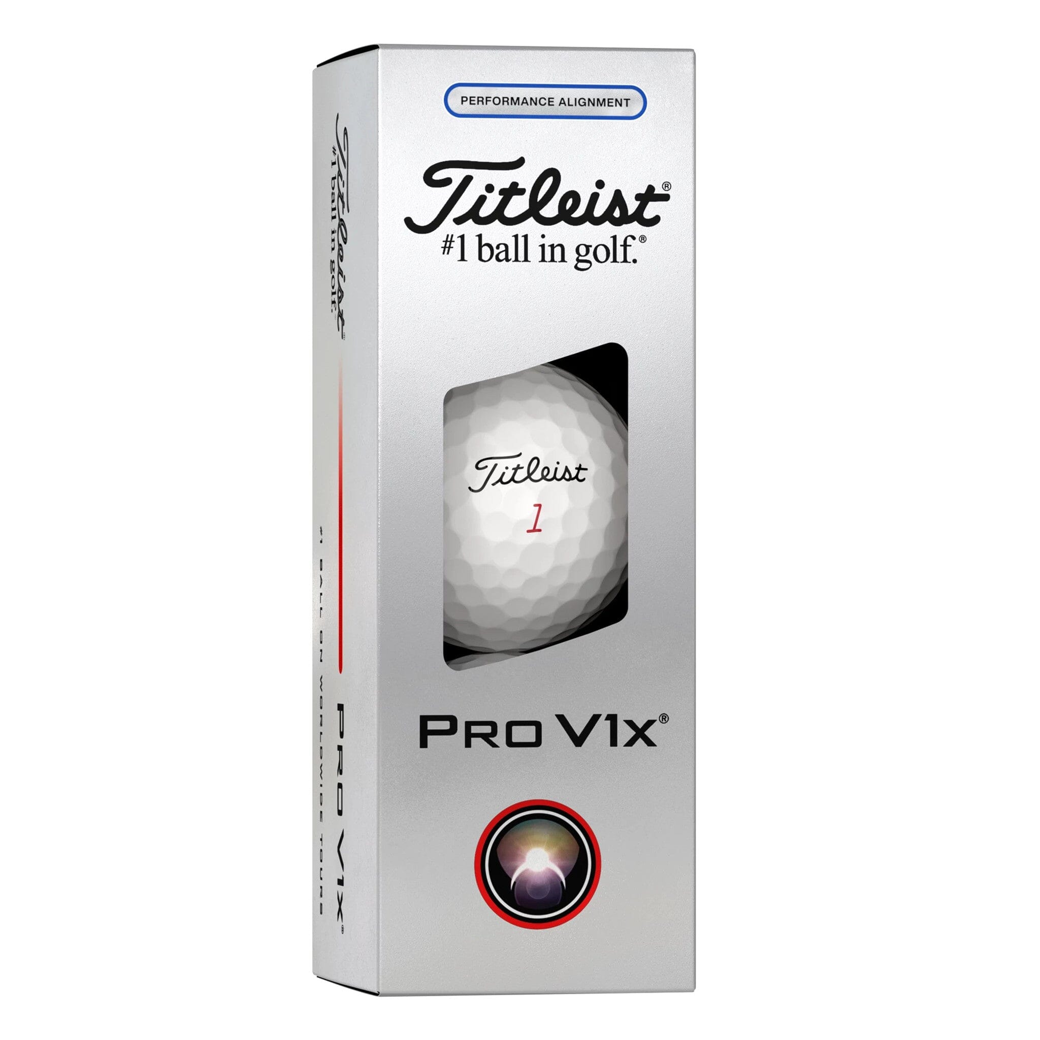 Titleist PRO V1X 2025 AIM Performance Alignement (boite de 12)
