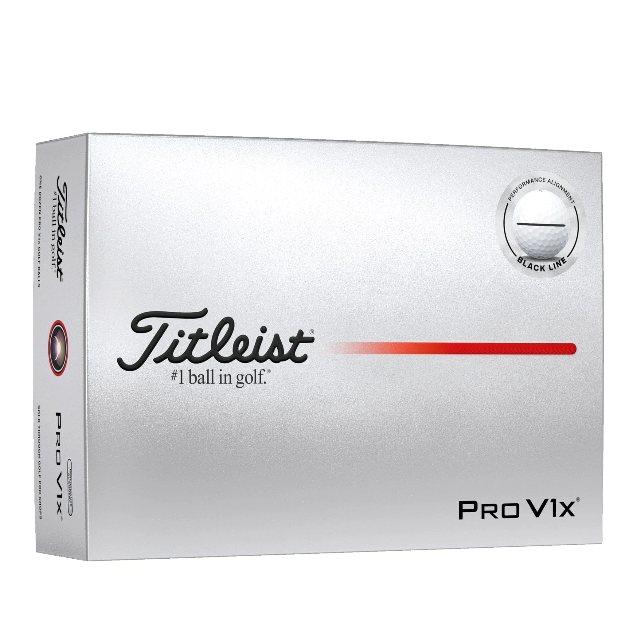 Titleist PRO V1X 2025 AIM Performance Alignement (boite de 12)