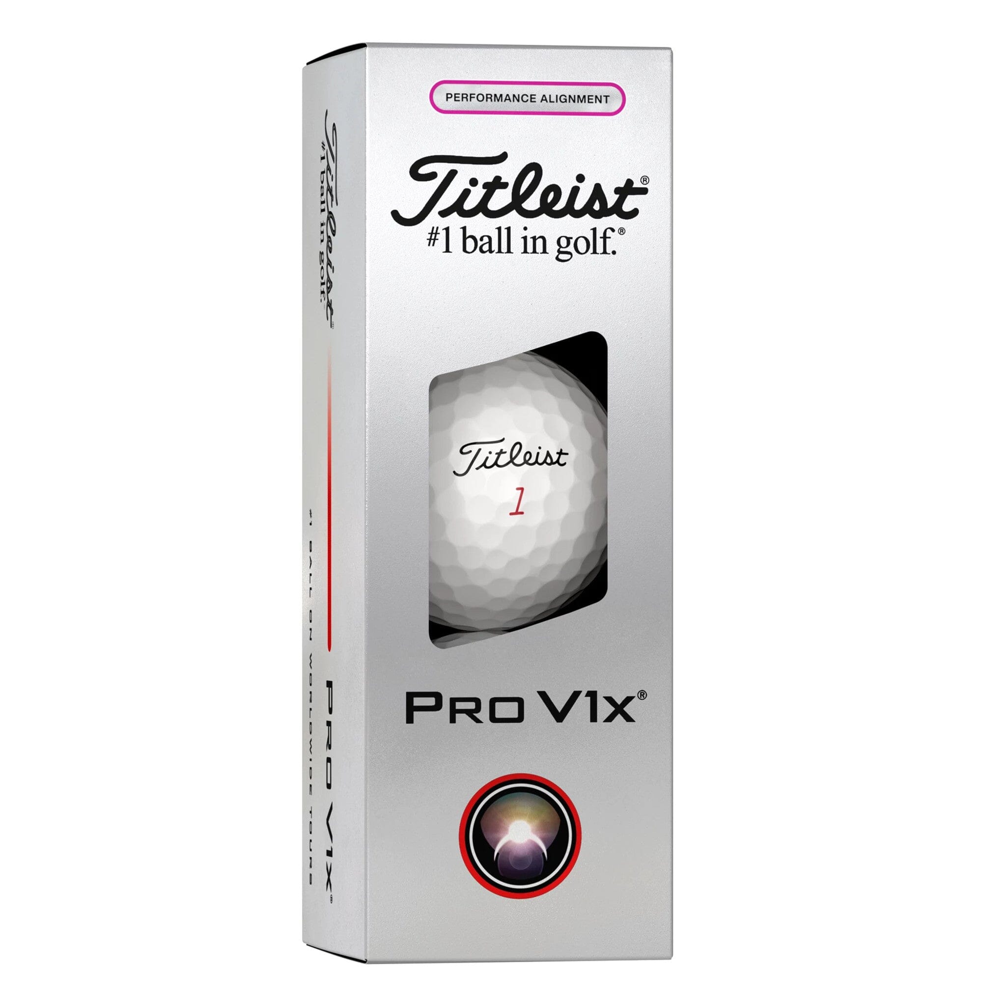 Titleist PRO V1X 2025 AIM Performance Alignement (boite de 12)