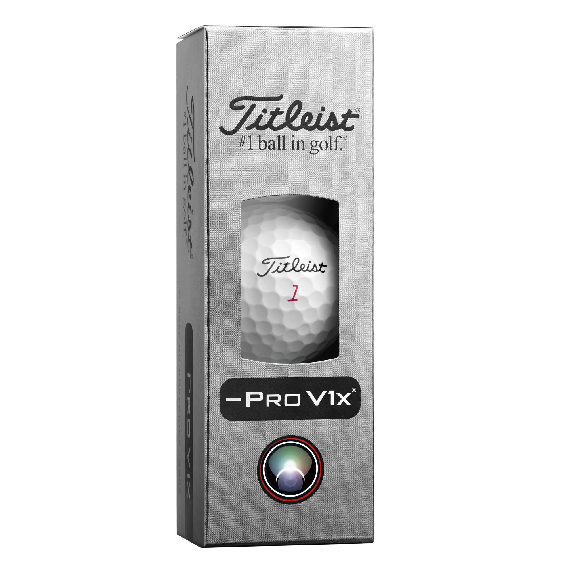 Titleist Pro V1x Left Dash 2026 (boite de 12)