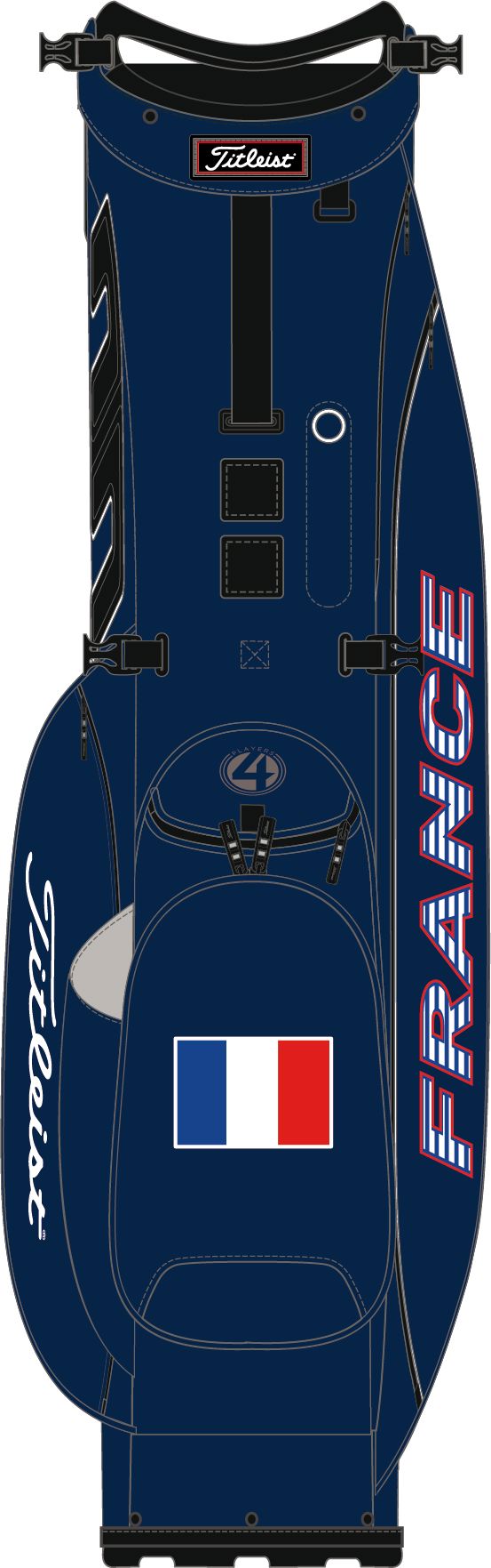 Titleist Sac Trépied Players S4 France 2026