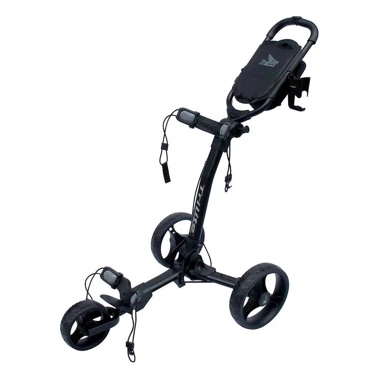 Tri Lite Axglo Chariot de golf manuel 3 roues Noir / Noir
