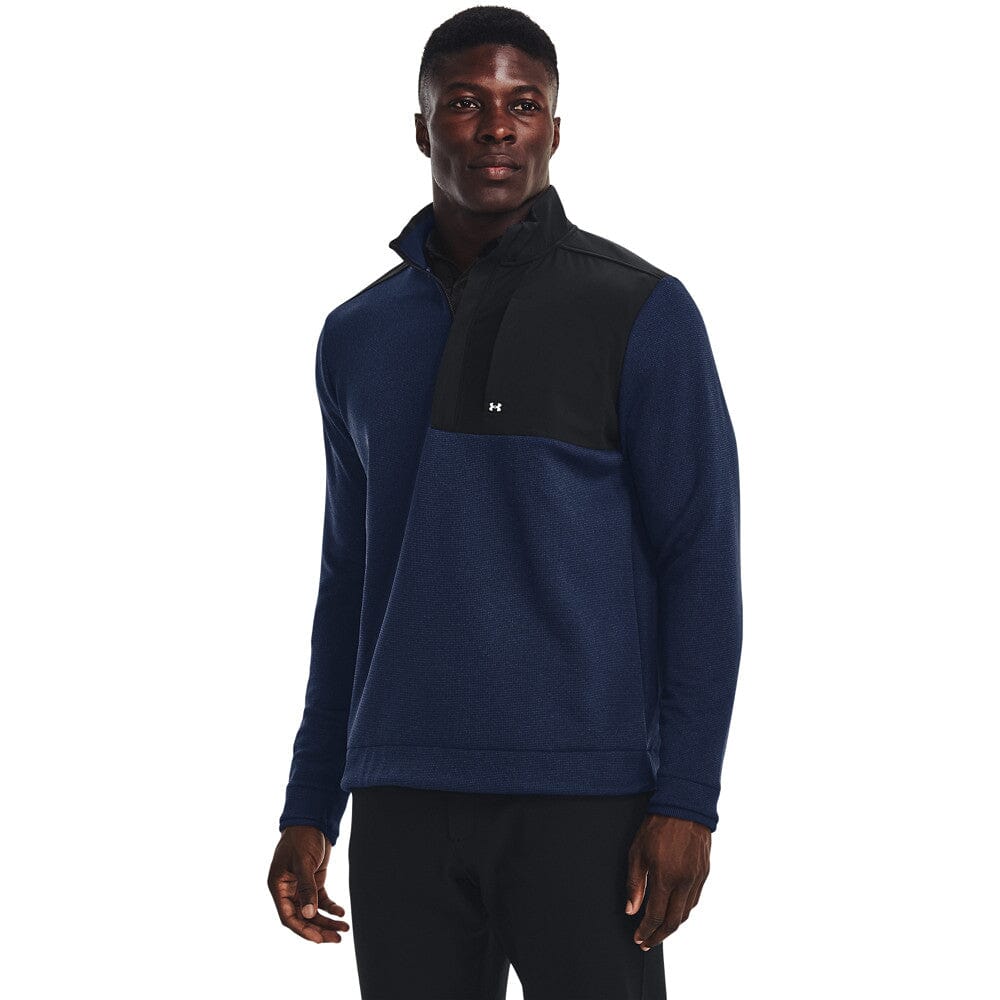 UA Storm SweaterFleece 1/4 Zip Navy/Black