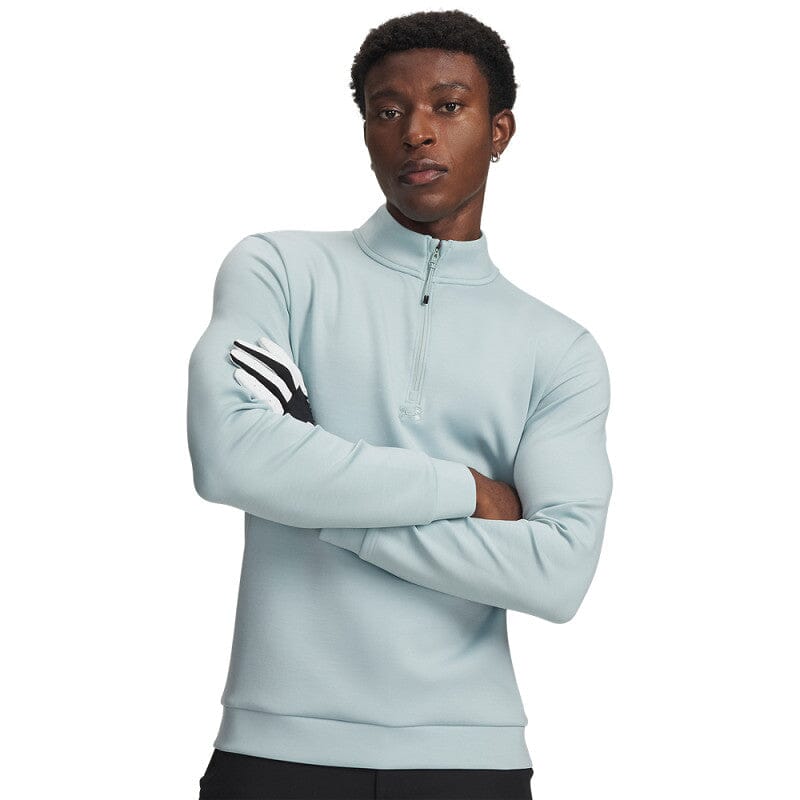 Under Armour 1/4 Zip Midlayer Bleu Menthe