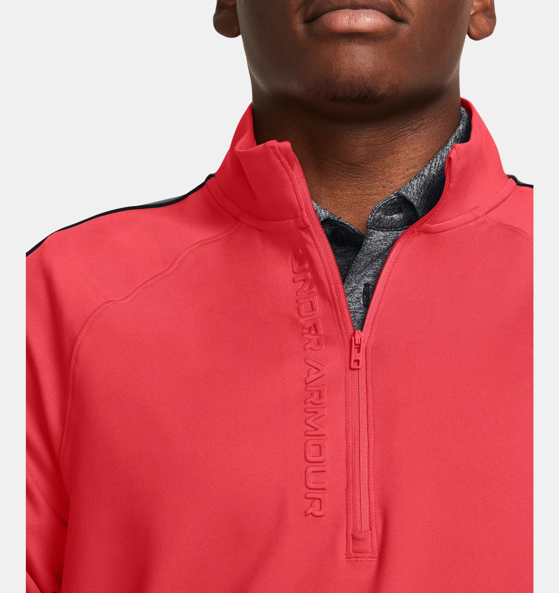 Under Armour Midlayer 1/2 Zip Storm Red