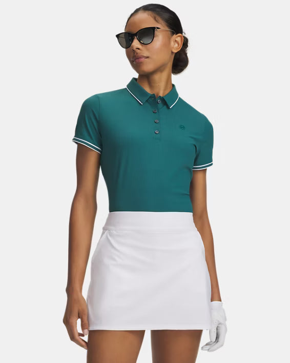 Under Armour Polo Femme Drive Chill Vert