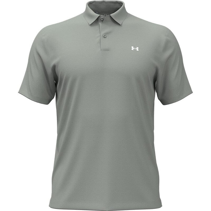 Under Armour Polo T2G Pique Gris Titanium