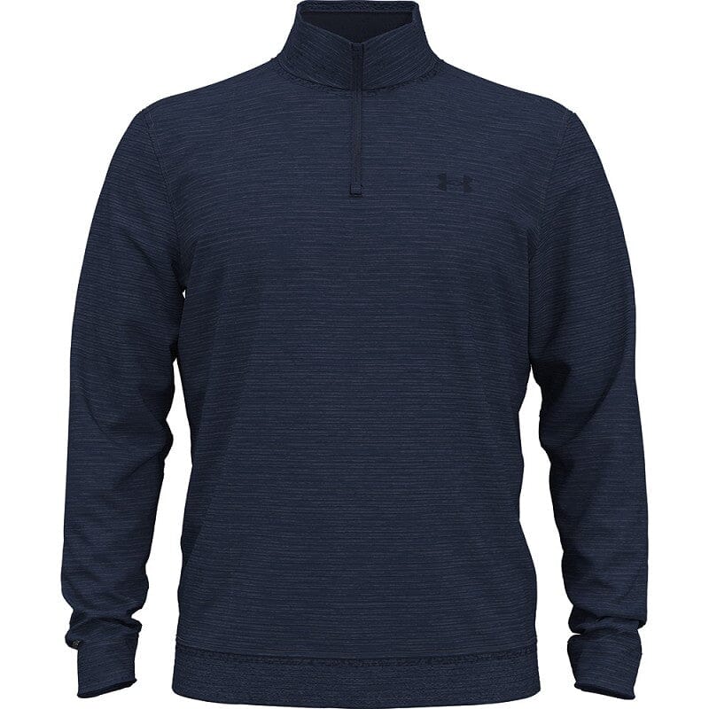 Under Armour Pull de golf UA Storm SweaterFleece QZ-Tech Bleu Marine