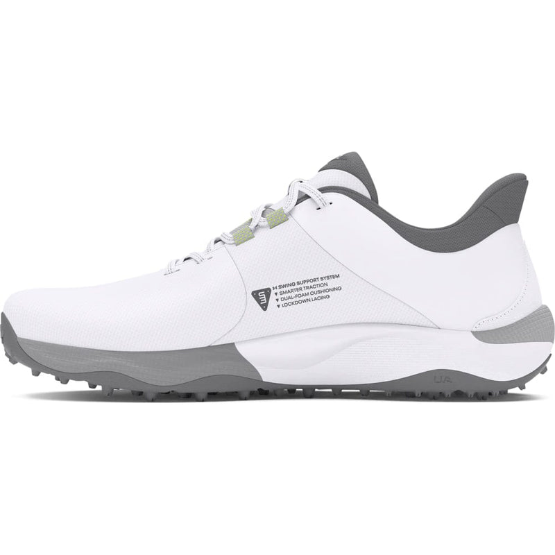 Under Armour UA Drive Pro SL White/Grey Chaussures homme Under Armour