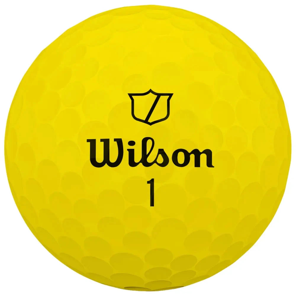 Wilson Balles 2025 Nouvelle Duo Soft Jaune (boite de 12)