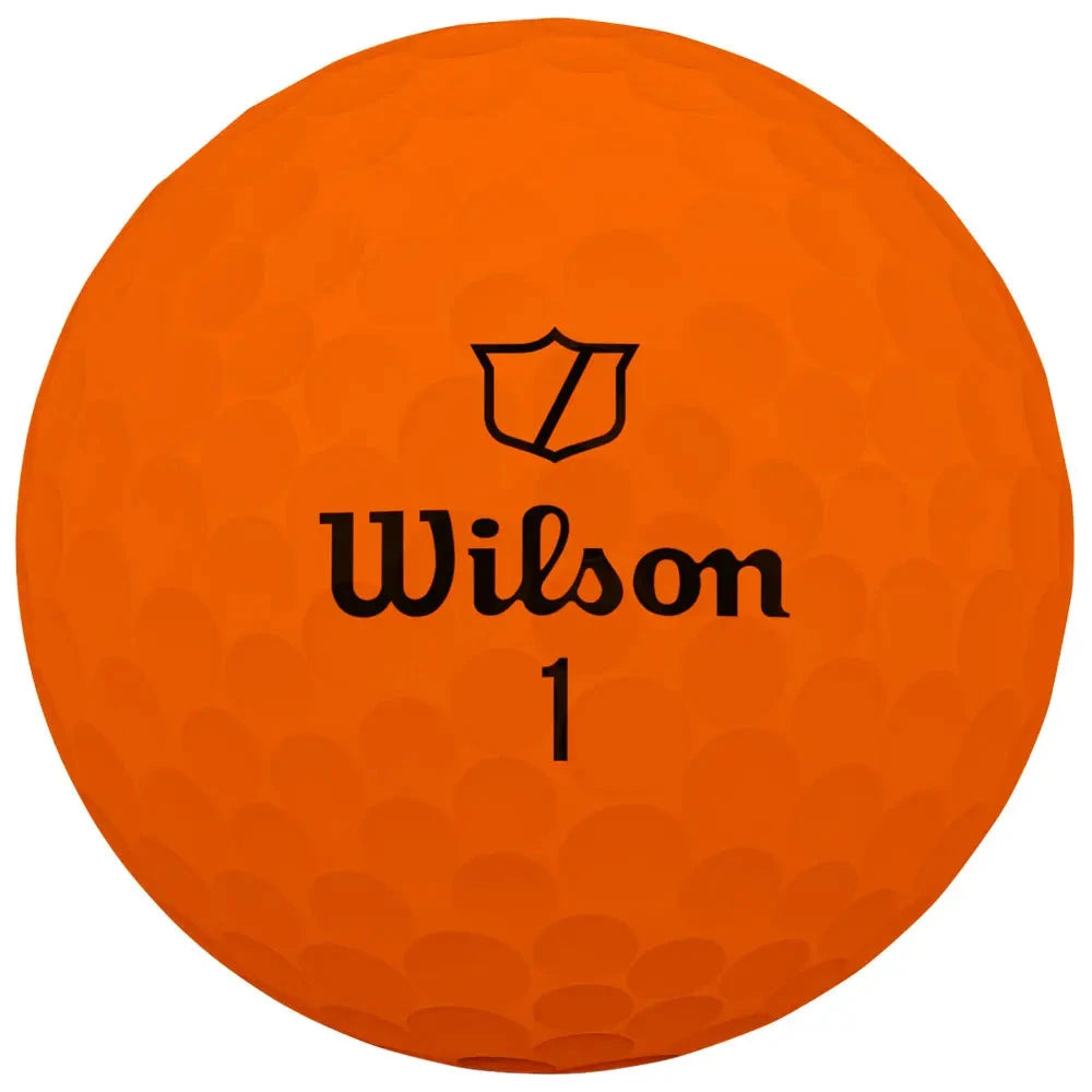Wilson Balles 2025 Nouvelle Duo Soft Orange (boite de 12)
