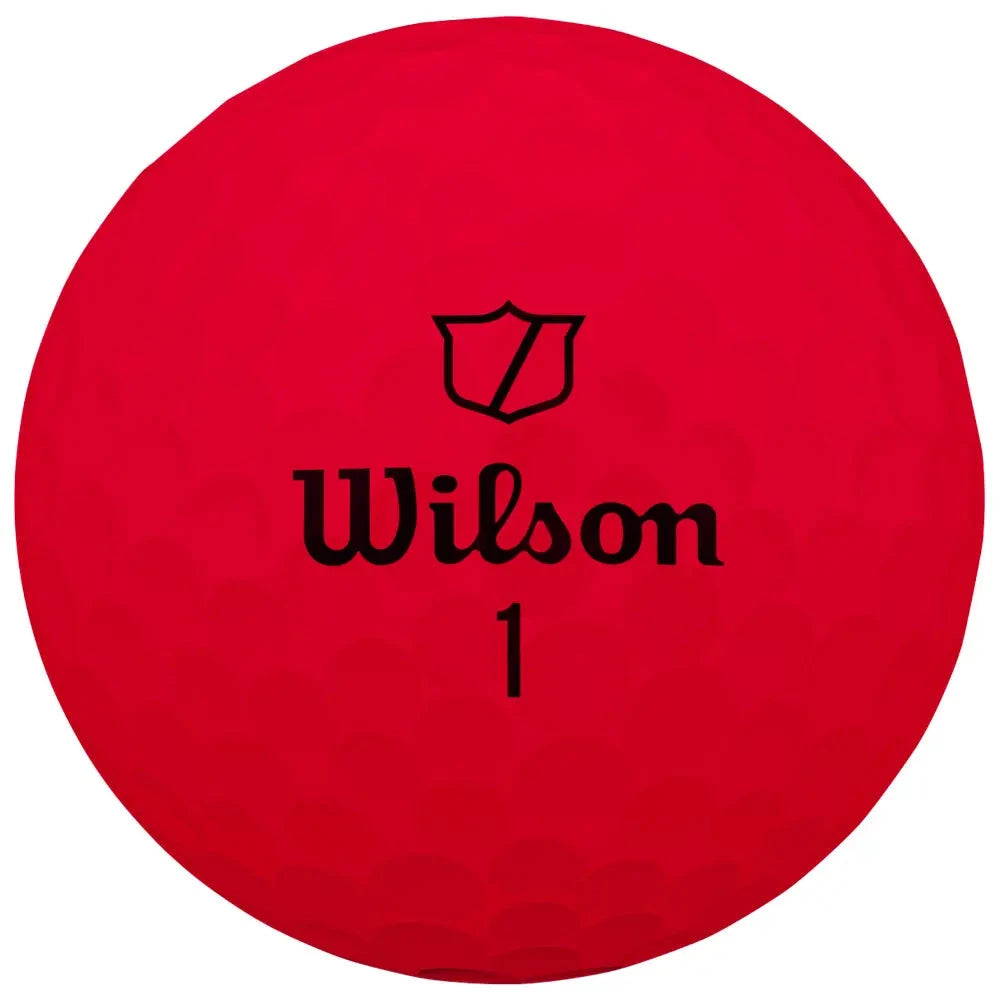 Wilson Balles 2025 Nouvelle Duo Soft Rouge (boite de 12)