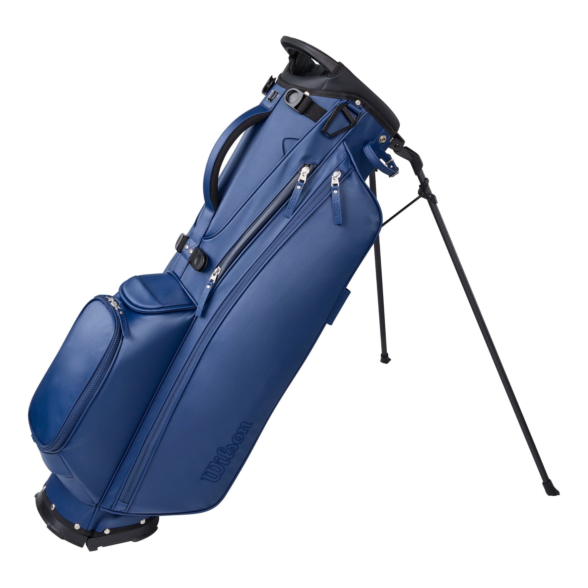 Wilson sac de golf The 1914 Bleu Marine - Sac trépied cuir PU